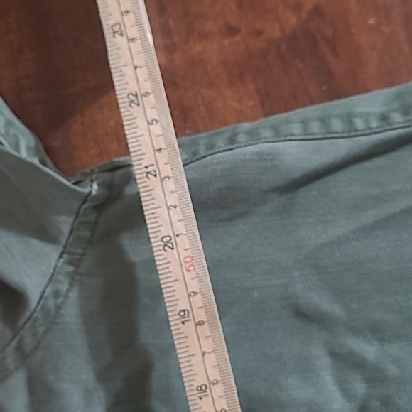 Olive Green shirt dress Large - Picture 5 of 6